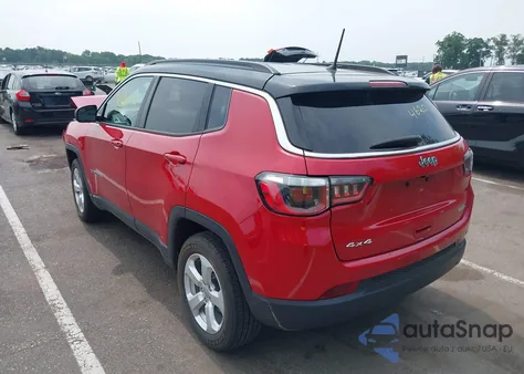 2018 Jeep Compass Latitude 4X4 из США, поврежденный, VIN 3C4NJDBB7JT223360